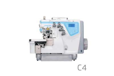 JACK C4 – powersaving overlock machine with auto chain cutter